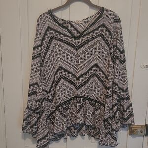 About A Girl Flare Top